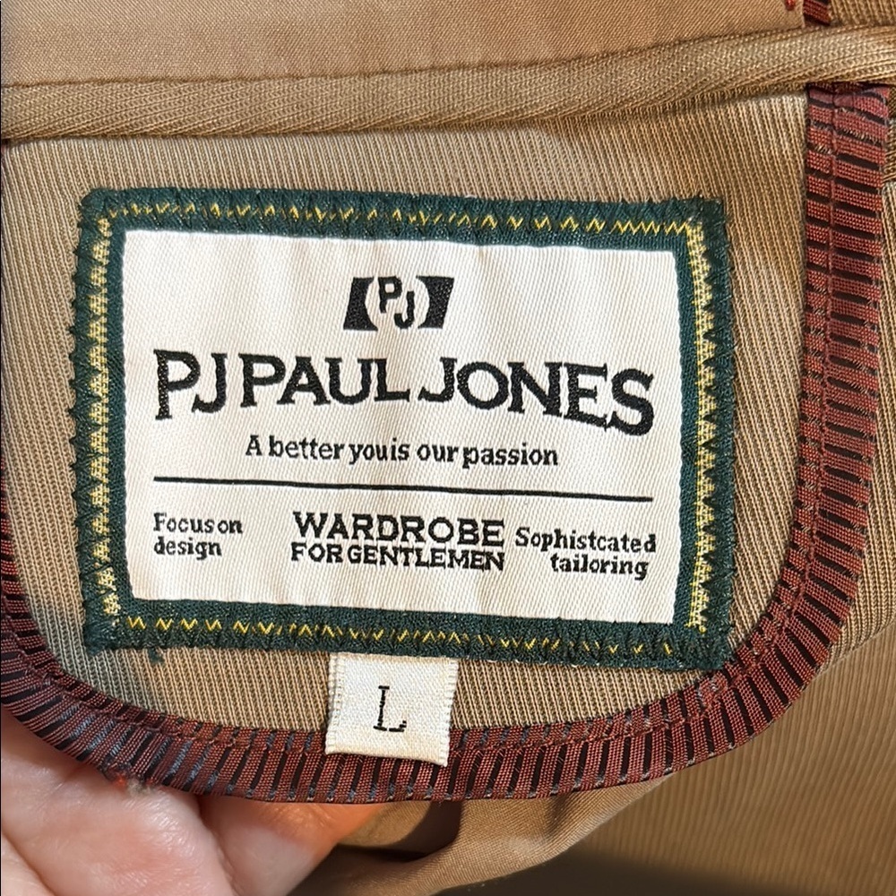 PJ Paul Jones Tan Sport Coat Versatile Blazer - Picture 7 of 7